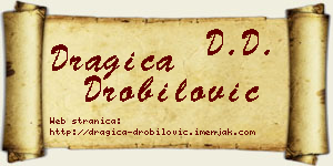 Dragica Drobilović vizit kartica